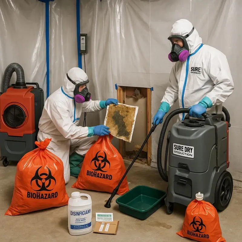 Contaminated Water Handling Protocols process in Olathe, CO